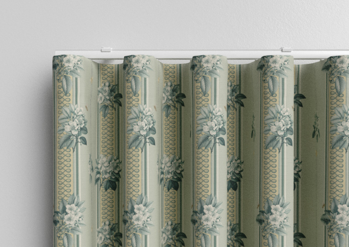Upton, Apple Bee Bud Green - Made to Measure Curtains - Image 13